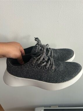 allbirds Wool Runner 2 - Dark Grey (Light Grey) Women's W8.5